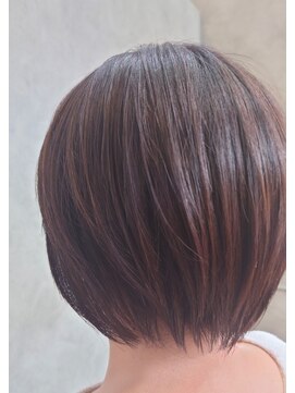 オーガニック ヘアサロン クスクス(organic hair salon kusu kusu) コンパクトボブ×ラベンダー