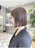 酸性ストレートボブ☆