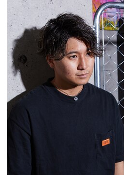 ルートバイドット 町田店(root by dot.) トミー　束感/波巻き/ハイライト/マッシュパーマ[町田/町田駅]