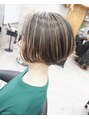 ヘアテリア リュウ 大塚(hair teria ryu)&nbsp;ハイライトが効果的に見えるスタイルも！