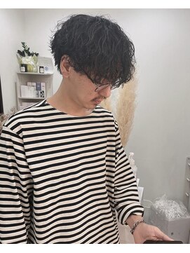 ミュール(meulu-) 渋め波巻きパーマ