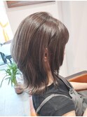 レイヤーくびれスタイル×アッシュグレージュ☆
