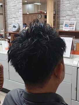 アポロカットステージ 相模大野店 アップバング/ツーブロックマッシュ<理容室>[メンズ/相模大野]