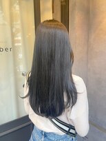 ナンバー ジルバ 立川(N° jillva)&nbsp;イメチェン韓国ブルージュシンプルストレート似合わせカット立川