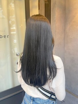 ナンバー ジルバ 立川(N° jillva) イメチェン韓国ブルージュシンプルストレート似合わせカット立川