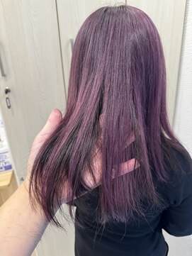 ケー 北千住(K.) 色落ちしてもでも可愛いピンクヴァイオレット【北千住髪質改善】