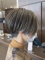 アールトゥーヘアー(art To Hair) ハイライトとローライトでグレイヘアにより印影を☆