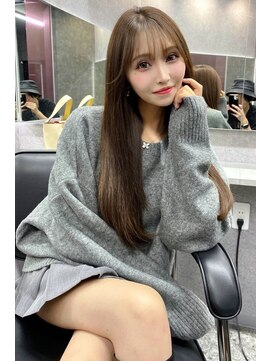 ランズ(LANDS) ベージュカラー シールエクステ60本【韓国ヘア 大阪 梅田】