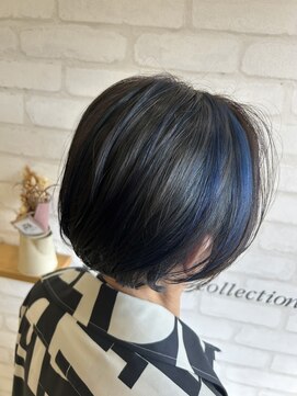 エムコレクション 丸亀店 ブルーカラー/ハイライト/