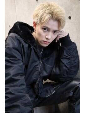 ロンド ローガン 名駅(Lond LOGAN) 漢のハイトーンスパイキーショート23