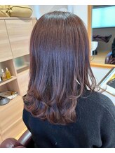 ヘアデザインフルーヴ(hair design fleuve) ミディアムレイヤー
