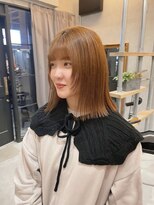 アソビ(Asobi)&nbsp;【ブリーチなし】オレンジベージュ