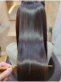 ナチュラルカラー×髪質改善