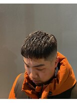 クフィア メンズフェード カンポ 天王寺(CUFFIA MENSFADE CAMPO) スキンフェード×クロップ