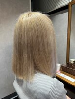 ビス ヘア アンド ビューティー 西新井店(Vis Hair＆Beauty)&nbsp;20代30代大人可愛いダブルカラーブリーチハイトーンカラー