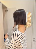 フラットミニボブ