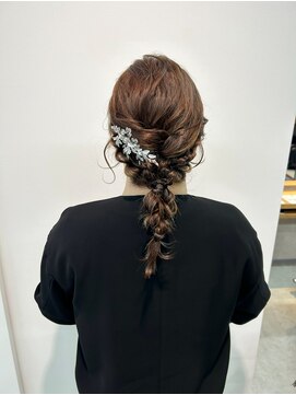 カイノ なんばエキカン店(KAINO) 編みおろしアレンジ