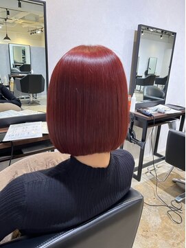 メリー オオサカ(Merly Osaka) red bob