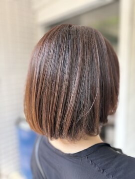 ヘアーアンドアイラッシュサロンブブ(BluBlu) チャイナシナモンブラウン