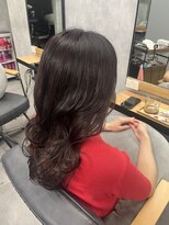 クラン 岡本(Chlan)&nbsp;ピンクブラウン×ゆるふわセミロング