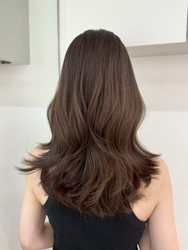 ムード(MOOD,) ココアベージュ/オリーブグレー[レイヤーカット/髪質改善/銀座]