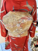 エミー&nbsp;着付け　訪問着