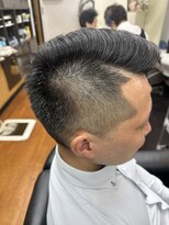 理容 一の宮 百草店 サイドパート&刈り上げ