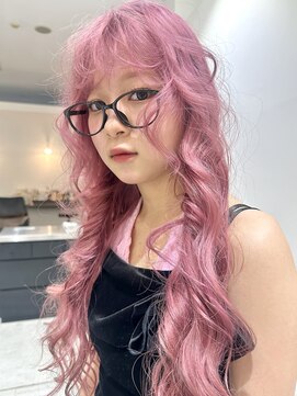 カシェル トウキョウ(Cashel Tokyo) 大人気ピンクカラー/ブリーチカラー/レイヤーカット