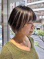 ファイブバイジエクト 堀江(FIVE by The Ect) アンブレラカラー×ショートボブ 個性的なデザインにしたい方に