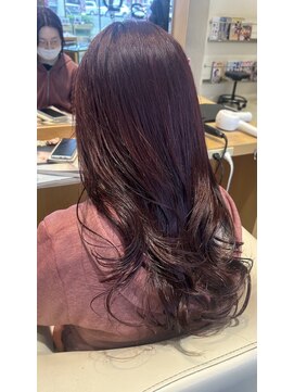 サラ ビューティ サイト 春日(SARA Beauty sight) 【松尾が作る】【福岡春日】【20~30代】ボルドーcolor