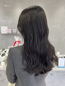 地毛風透明感カラー  