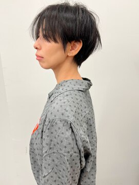 ラウンジ モリオ イケブクロ(Lounge MORIO Ikebukuro) 【morio】綺麗でかっこいい黒髪ショート♪