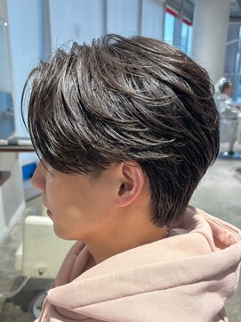 オーシャントーキョー 渋谷(OCEAN TOKYO) フェザーパーマフェザーショートニュアンスパーマ毛流れパーマ