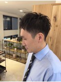 清潔感ナチュラルショート/大人メンズ/札幌駅