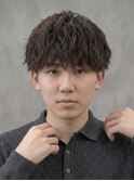 クルクル。細かく。プードルパーマ