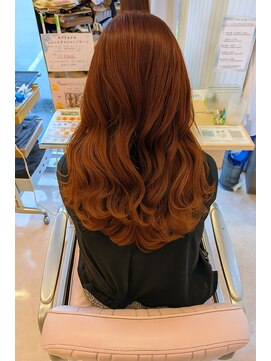 ウェーヴ 浜松小豆餅店(wave) 白髪ぼかしカラー×11レベルカラー(シークレットハイライト)