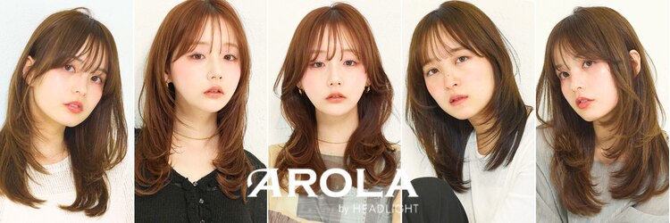 アローラ バイ ヘッドライト 横浜関内店(AROLA by HEADLIGHT)のサロンヘッダー