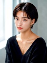 ルービック 梅田茶屋町(Rubik)&nbsp;大人可愛いハンサムショート・センターパート