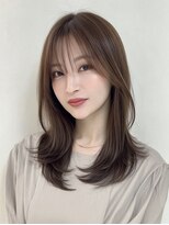 ニア 栄(nia)&nbsp;栄　髪質改善　　美髪　艶髪　　大人セクシーセミロング