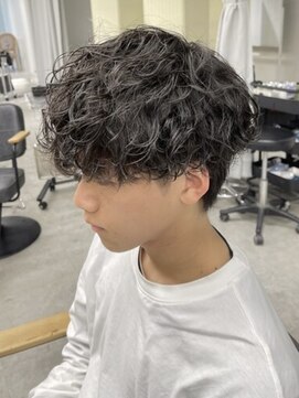 フォト イケブクロ(foto IKEBUKURO) ♪メンズ/マッシュ/センターパート/ニュアンスパーマ