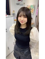 アバーブ ギンザ(Above Ginza)&nbsp;20代30代40代50代レイヤーワンカール/オリーブベージュ