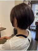 大人ショートボブ