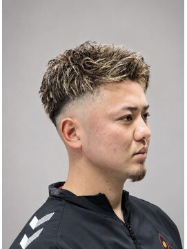 バーバーショップグランツ(Bar ber Shop GRAnt'z) ハイライトメッシュカラー