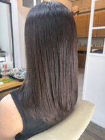 ヘアアンドメイク スタジオ ミムロ(HAIR&MAKE STUDIO MIMURO) 40代からの優しいストレートパーマ