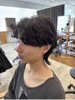メンズカノエ 岡山店(Men's CANOE)&nbsp;センターパートウルフ