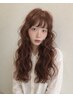 似合わせカット＋ケアパーマ＋髪質改善カラー