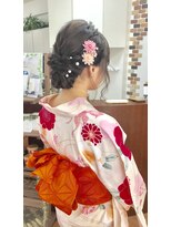 サロンド クラフト(salon de craft)&nbsp;【浴衣】キュートな浴衣スタイル♪