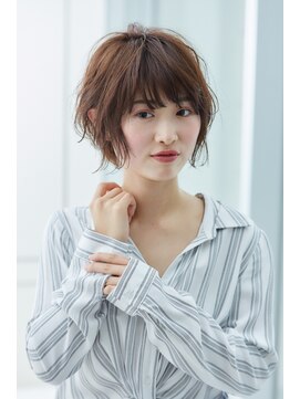 ミチオ ノザワ ヘアサロン ギンザ(Michio Nozawa HAIR SALON Ginza) パーマが可愛い☆くせ毛風ショートボブスタイル
