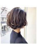 スタイリング楽チン！！リラクシーショートボブ