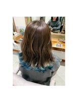 ニア ヘアルーム(near.hair room)&nbsp;裾カラー